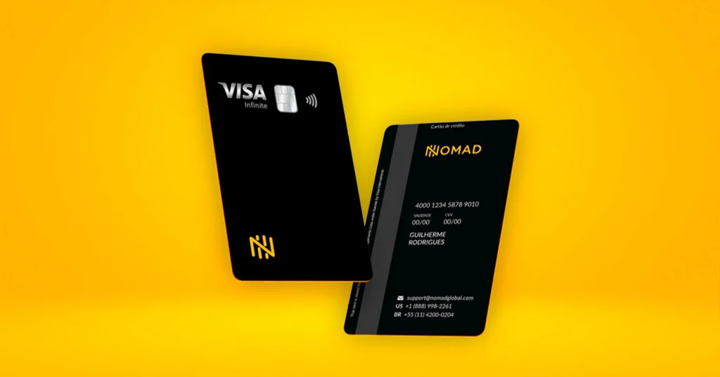 cartão de crédito nomad explorer visa infinite